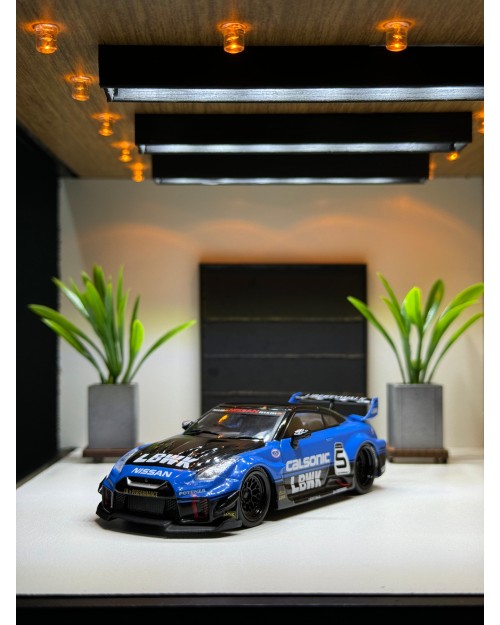 Nissan GT-R (R35) LB Silhouette Calsonic 1/43