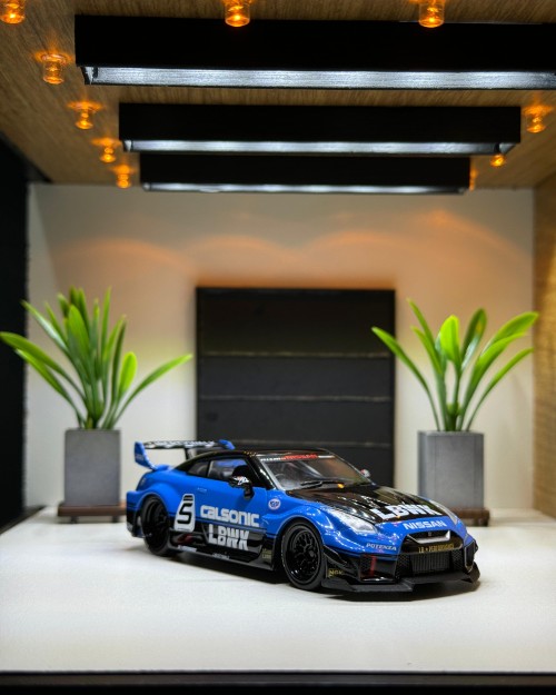 Nissan GT-R (R35) LB Silhouette Calsonic 1/43