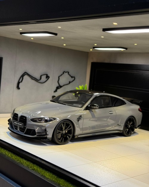 BMW M4 By AC Schnitzer 2022 Cinza 1/18