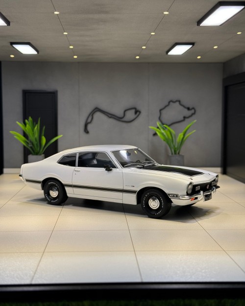 1974 FORD MAVERICK GT BRANCO 1/24
