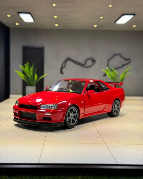 NISSAN SKYLINE GT-R R34 – VERMELHO 1/24