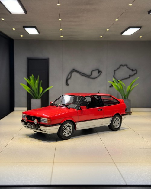 1989 VOLKSWAGEN GOL GTi VERMELHO 1/24